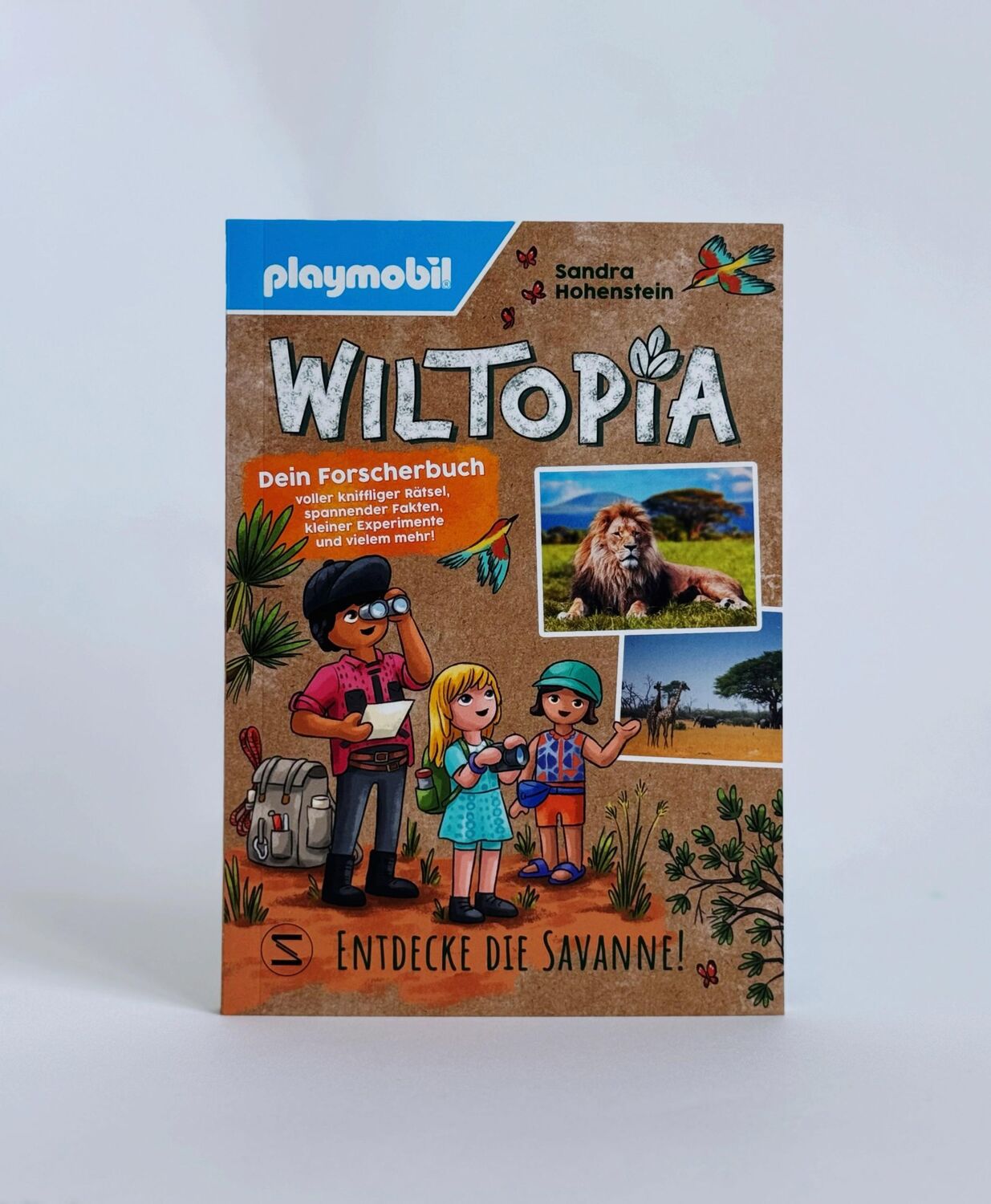 Bild: 9783505151552 | PLAYMOBIL Wiltopia. Entdecke die Savanne! Dein Forscherbuch voller...