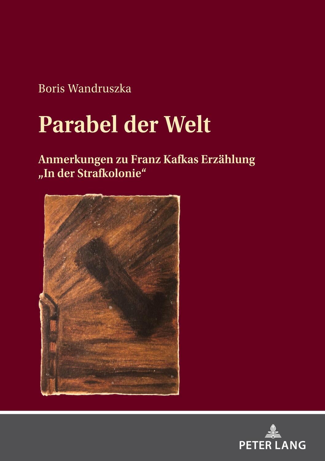 Cover: 9783631868454 | Parabel der Welt | Boris Wandruszka | Taschenbuch | Paperback | 2022