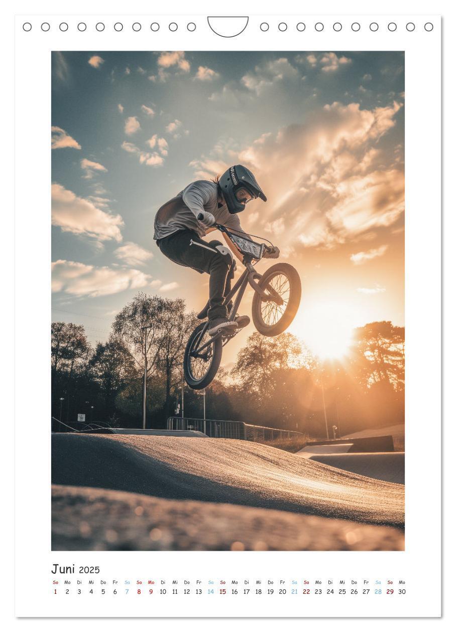 Bild: 9783383775376 | BMX Action (Wandkalender 2025 DIN A4 hoch), CALVENDO Monatskalender