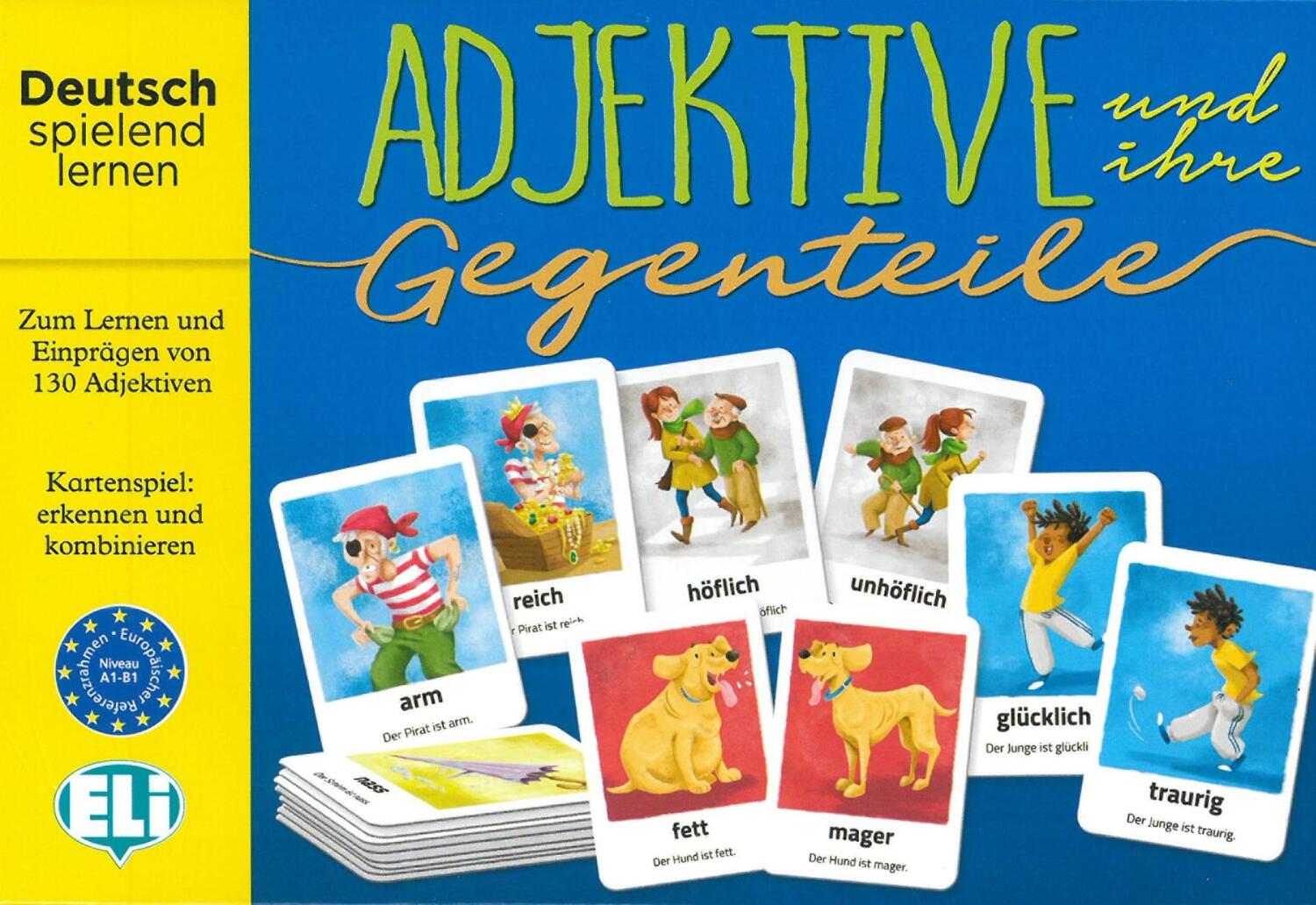 Cover: 9783125152144 | Adjektive und ihre Gegenteile. Gamebox | Spiel | Brettspiel | Deutsch