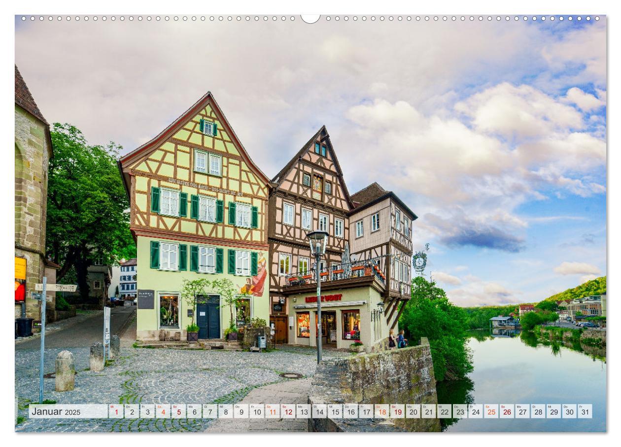 Bild: 9783435058020 | Schwäbisch Hall Impressionen (Wandkalender 2025 DIN A2 quer),...