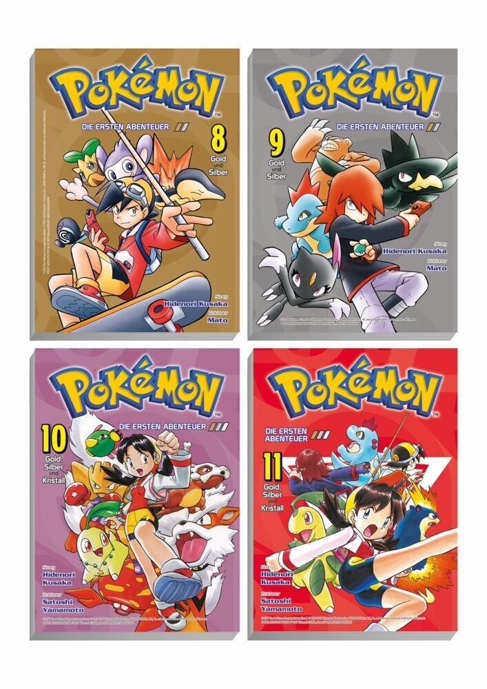 Cover: 9783741640605 | Pokémon - Manga Pack 03 | Hidenori Kusaka (u. a.) | Taschenbuch | 2024