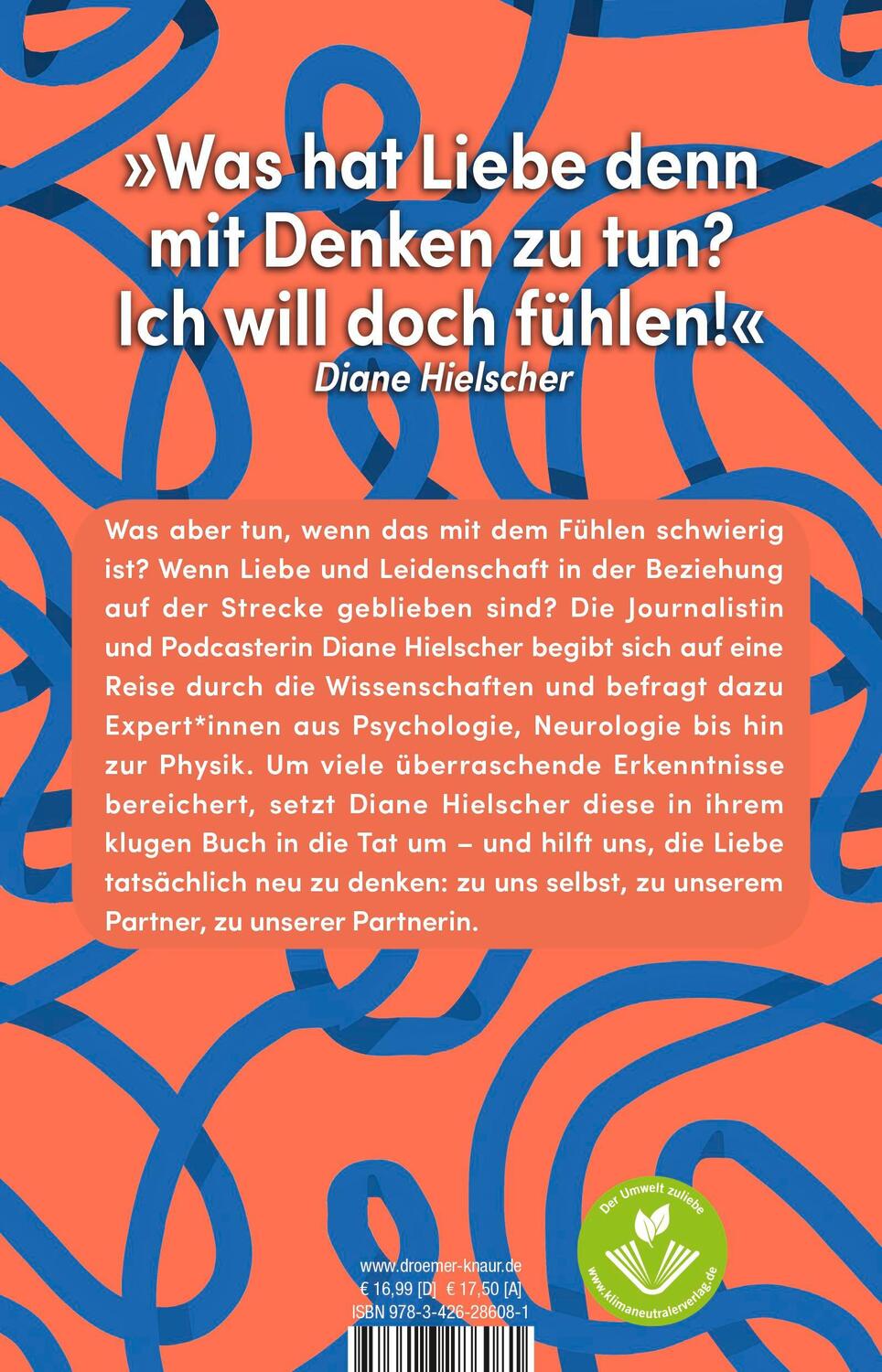 Rückseite: 9783426286081 | Liebe neu denken | Diane Hielscher | Taschenbuch | 320 S. | Deutsch