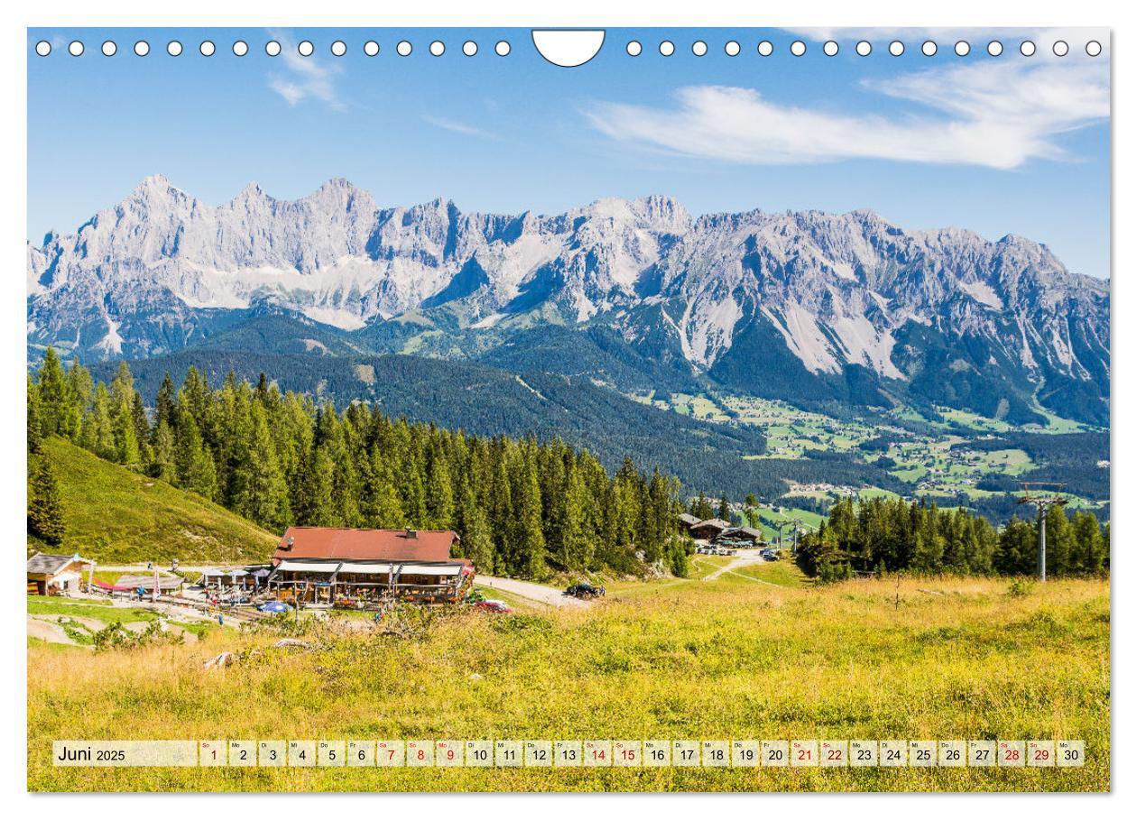 Bild: 9783435080793 | Dachstein und Schladminger Tauern (Wandkalender 2025 DIN A4 quer),...