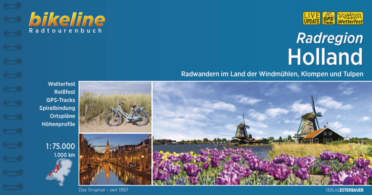 Cover: 9783850009263 | Radregion Holland | Esterbauer Verlag | Taschenbuch | Spiralbindung