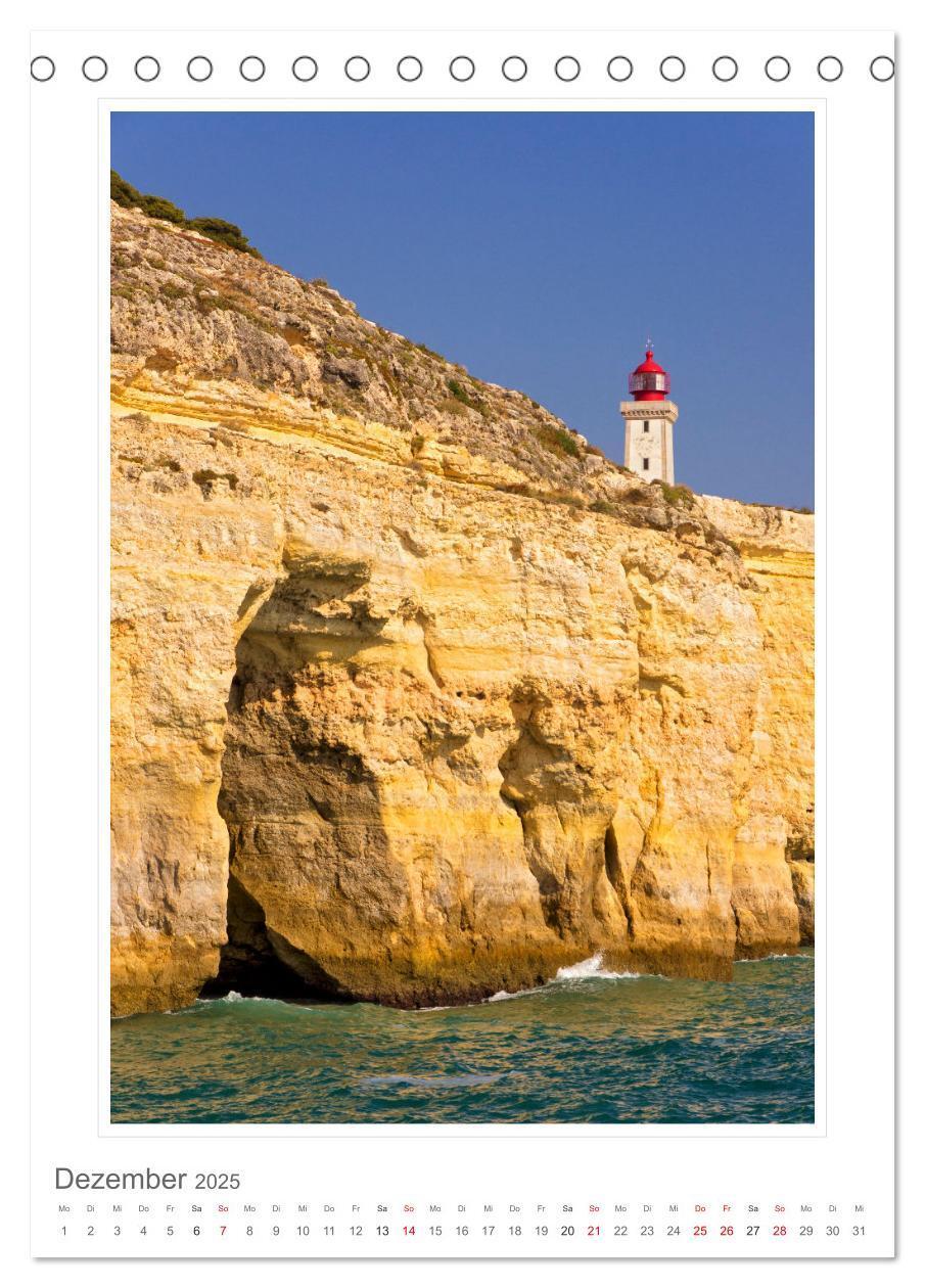 Bild: 9783435911707 | Portugal. Algarve (Tischkalender 2025 DIN A5 hoch), CALVENDO...