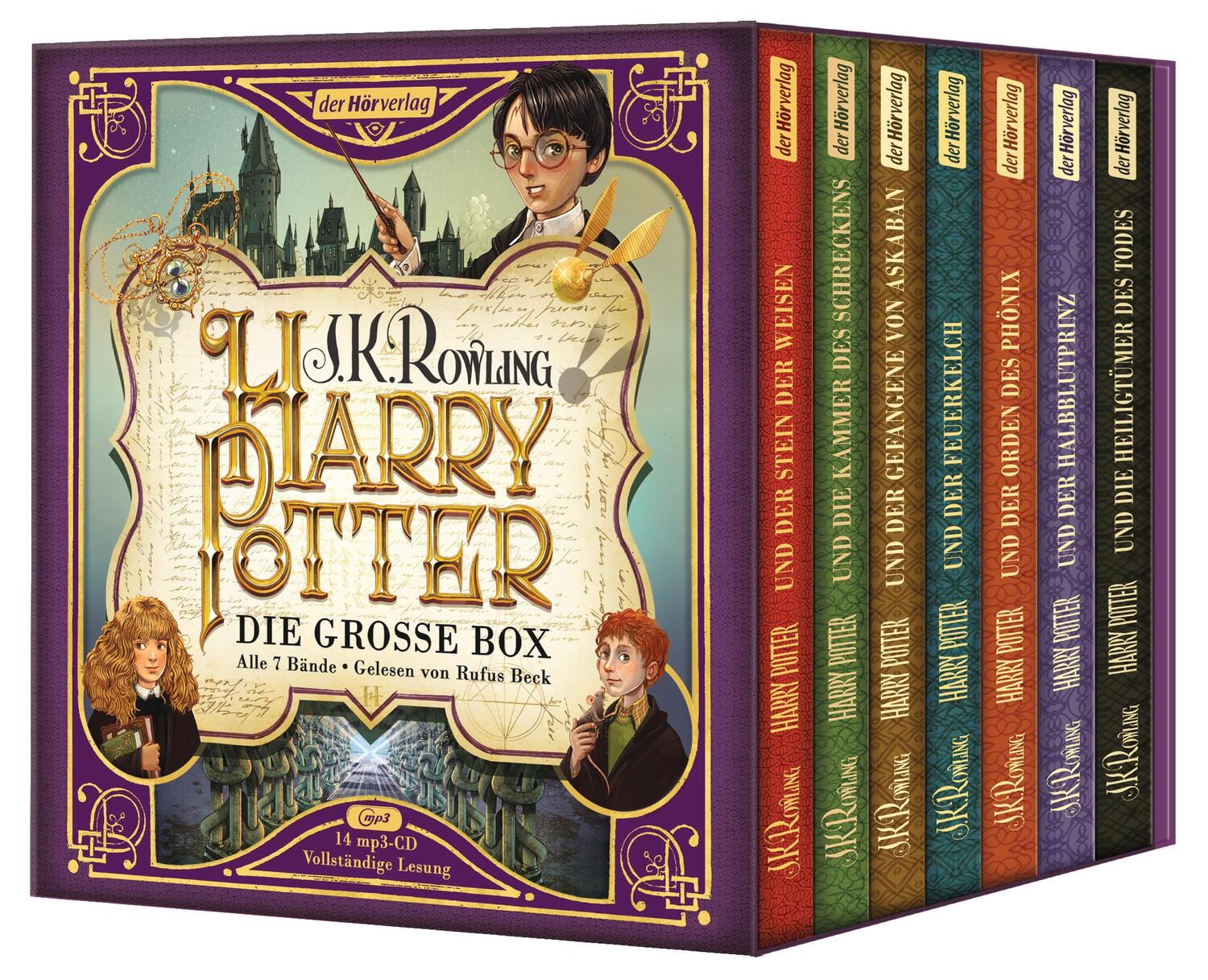 Cover: 9783844530537 | Harry Potter. Die große Box zum Jubiläum. Alle 7 Bände. | Rowling