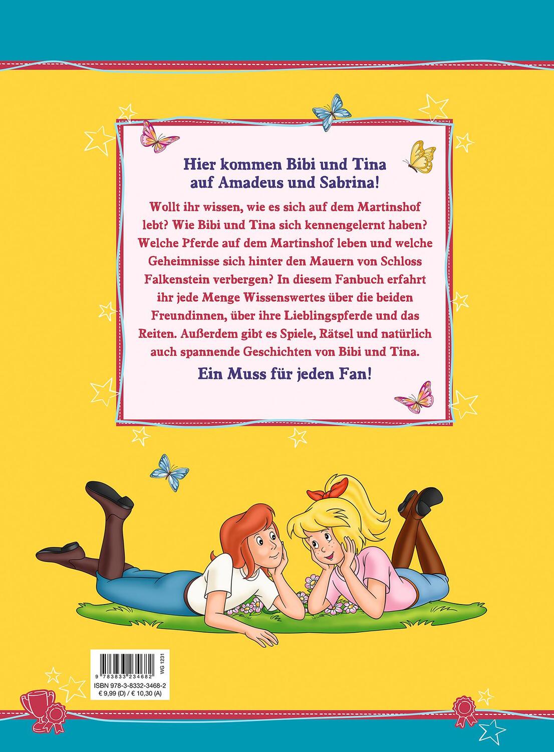 Rückseite: 9783833234682 | Bibi &amp; Tina: Mein großes Fanbuch | Panini | Buch | 64 S. | Deutsch