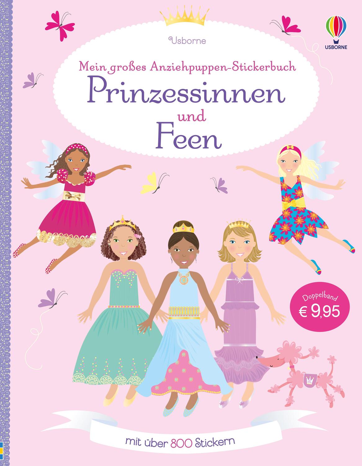 Cover: 9781782323228 | Mein großes Anziehpuppen-Stickerbuch: Prinzessinnen und Feen | Watt