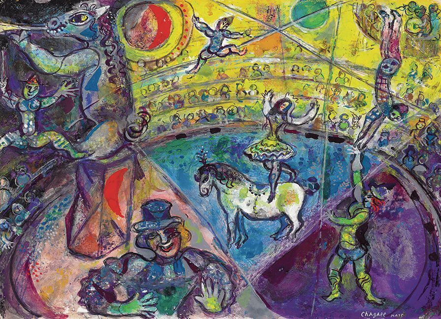 Cover: 628136608510 | Das Zirkuspferd | Marc Chagall | Spiel | Deutsch | 2022