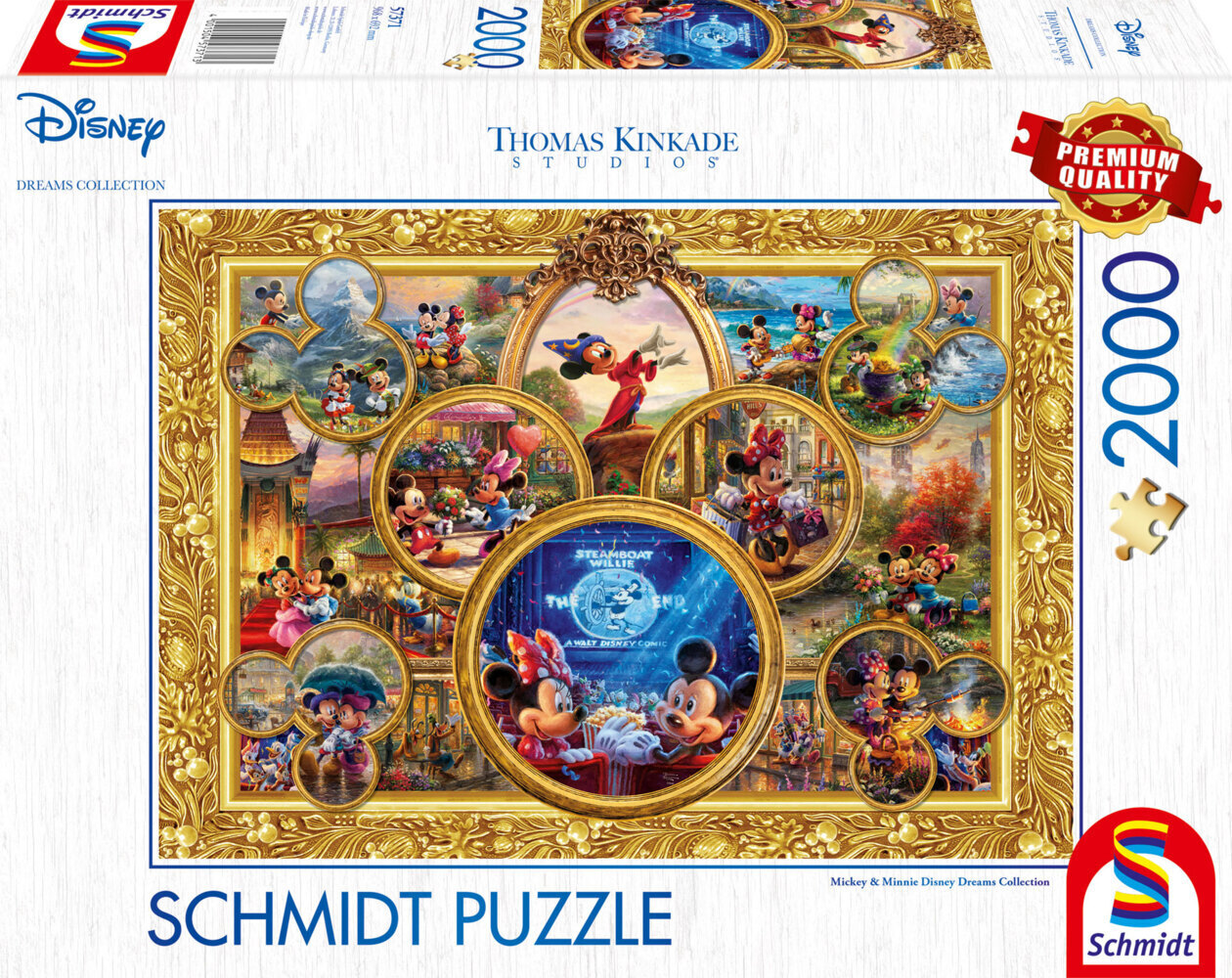 Cover: 4001504573713 | Disney, Mickey & Minnie, Dream Collage II | Spiel | Deutsch | 2022