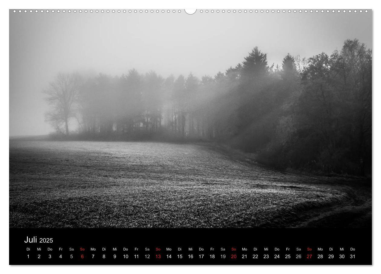 Bild: 9783435567225 | Monochrom 2025 (Wandkalender 2025 DIN A2 quer), CALVENDO...