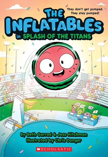 Cover: 9781338749021 | The Inflatables in Splash of the Titans (the Inflatables #4) | Buch