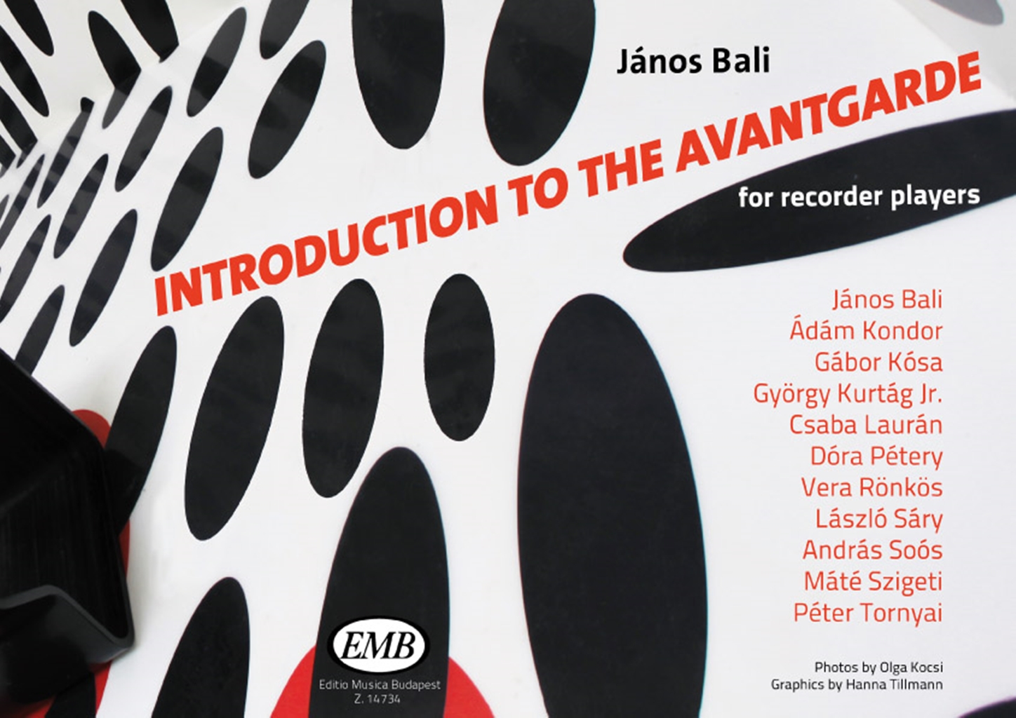 Cover: 9790080147344 | Introduction to the Avantgarde | for recorder players | János Bali