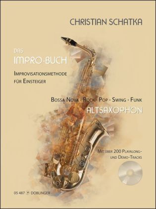 Cover: 9783902667519 | Das Impro-Buch, für Altsaxophon, m. Audio-CD | Christian Schatka
