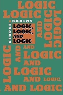 Cover: 9780674537675 | Logic, Logic, and Logic | George Boolos | Taschenbuch | Englisch