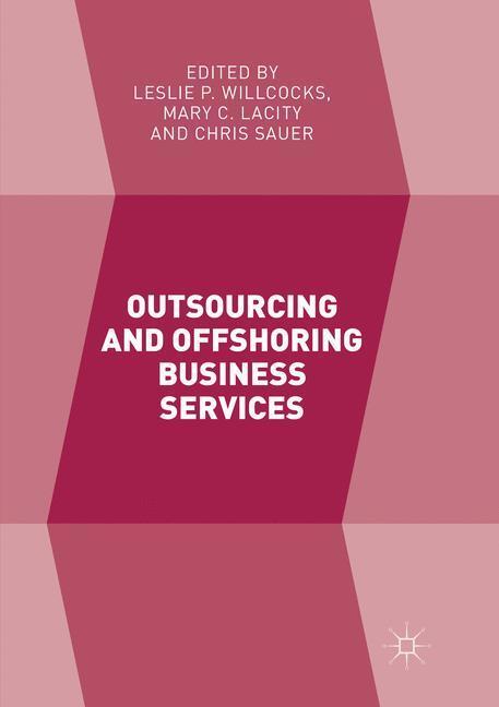 Cover: 9783319849539 | Outsourcing and Offshoring Business Services | Willcocks (u. a.) | XIV