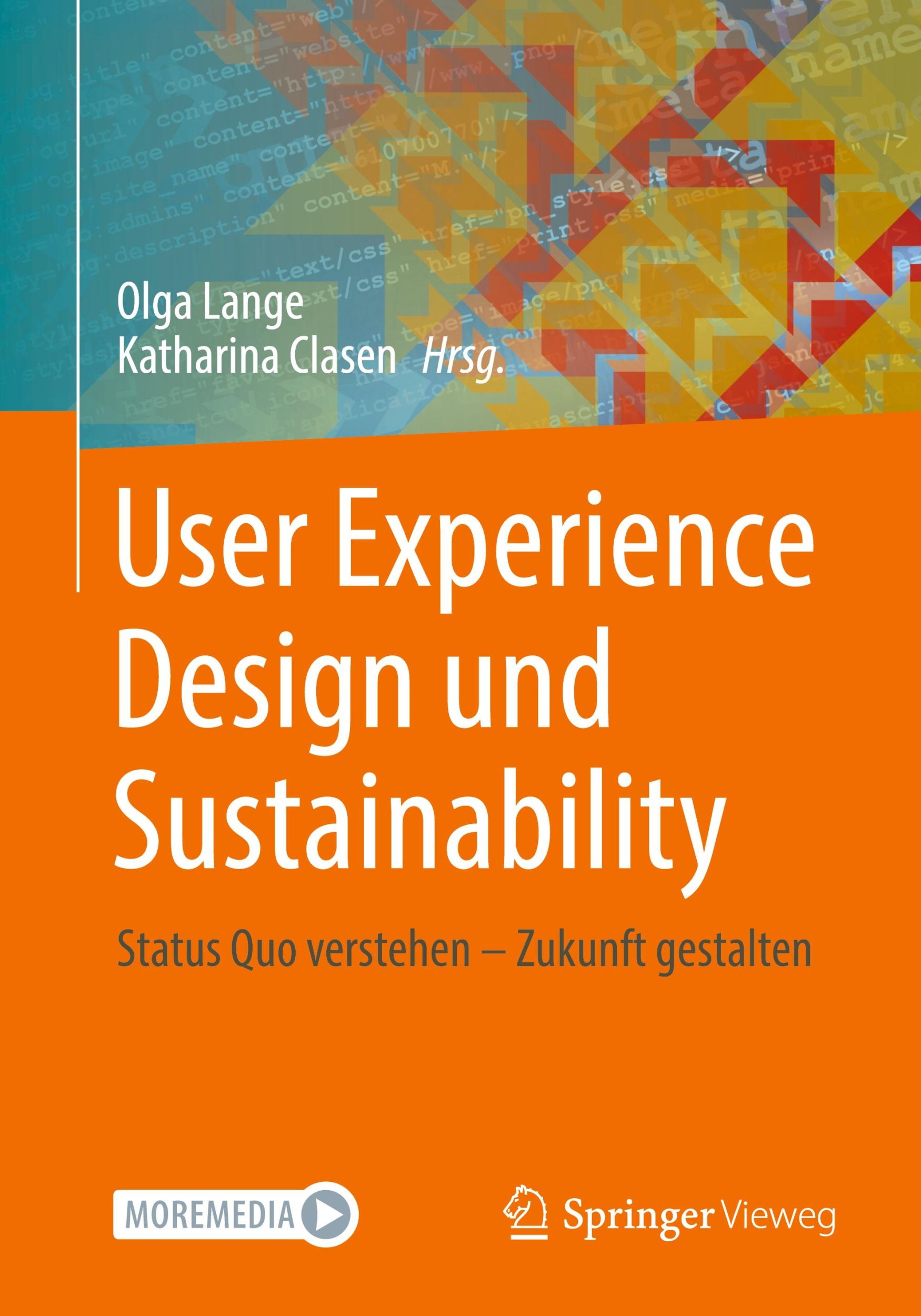 Cover: 9783658450472 | User Experience Design und Sustainability | Katharina Clasen (u. a.)