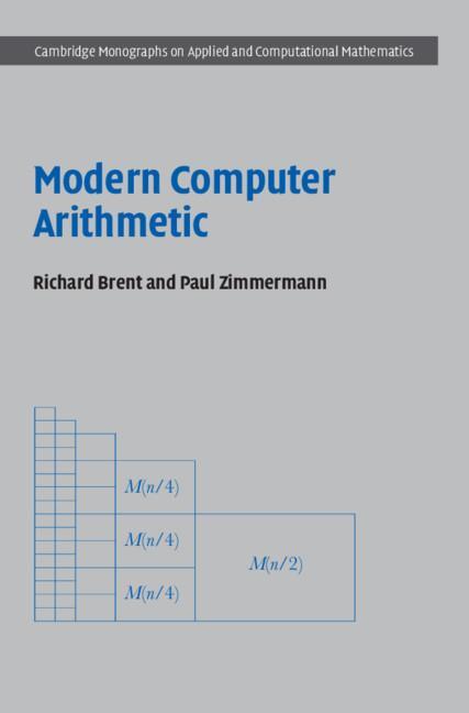 Cover: 9780521194693 | Modern Computer Arithmetic | Richard. P Brent | Buch | Englisch | 2010