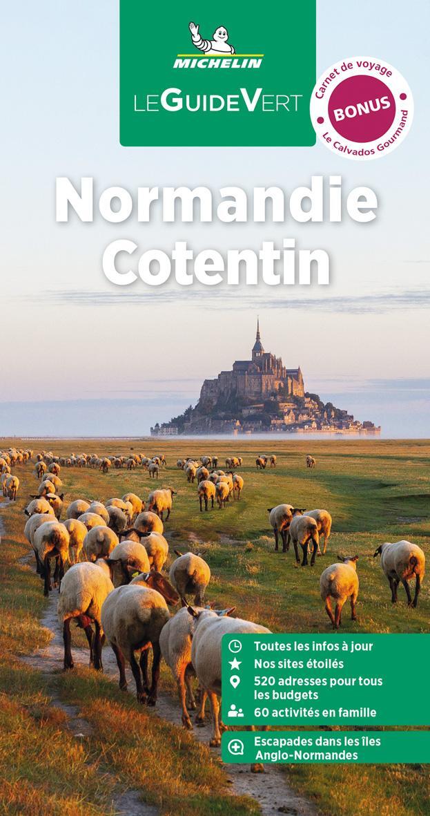 Cover: 9782067257306 | Michelin Le Guide Vert Normandie Cotentin | Buch | 512 S. | 2023
