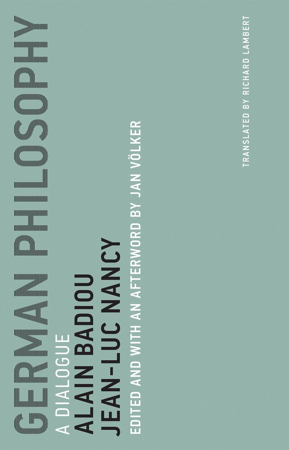 Cover: 9780262535700 | German Philosophy, Volume 11: A Dialogue | Alain Badiou (u. a.) | Buch