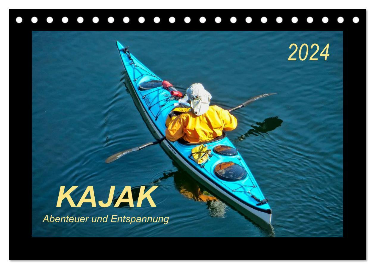 Cover: 9783675763364 | Kajak - Abenteuer und Entspannung (Tischkalender 2024 DIN A5 quer),...