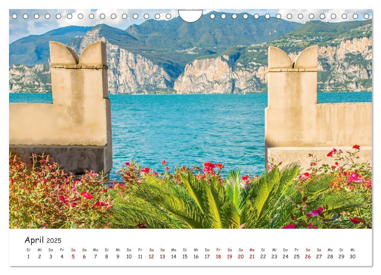 Bild: 9783435012220 | Malcesine am Gardasee (Wandkalender 2025 DIN A4 quer), CALVENDO...