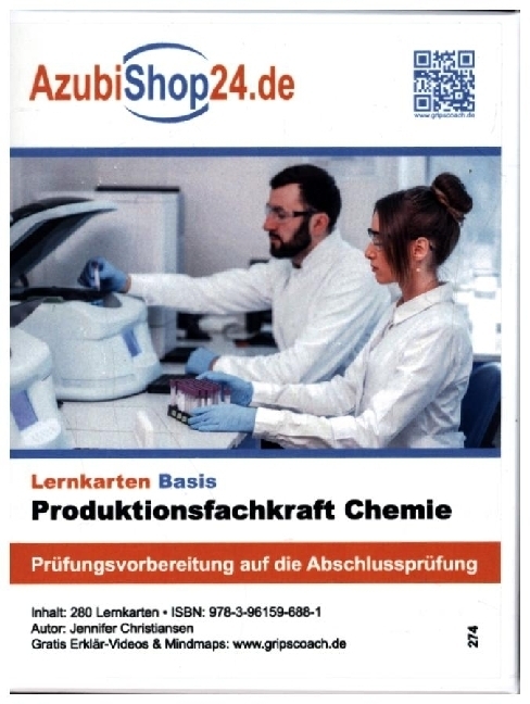 Cover: 9783961596881 | Lernkarten Produktionsfachkraft Chemie | Prüfungsvorbereitung | Buch