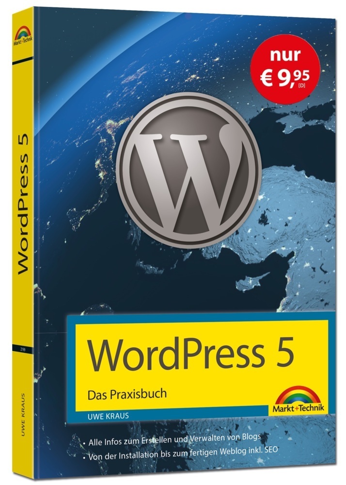 Cover: 9783959825511 | WordPress 5 - Das Praxisbuch - Sonderausgabe | Uwe Kraus | Taschenbuch