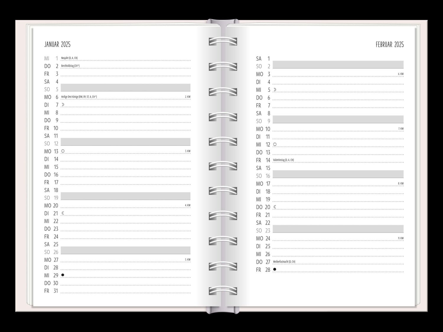 Bild: 9783986360771 | Terminplaner 2025 Samtpfoten | Terminplaner Hardcover | Original