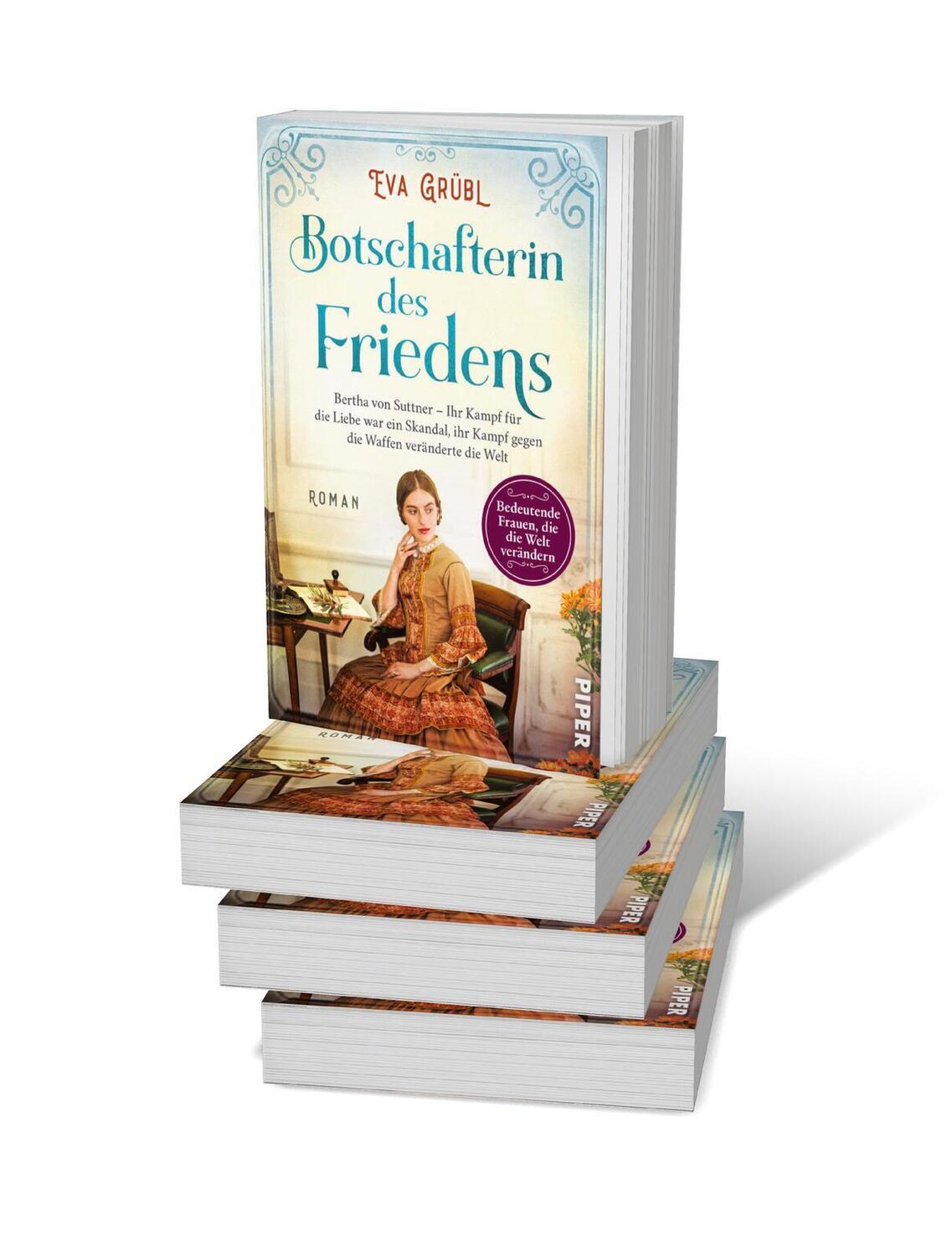 Bild: 9783492062862 | Botschafterin des Friedens | Eva Grübl | Taschenbuch | 400 S. | 2022