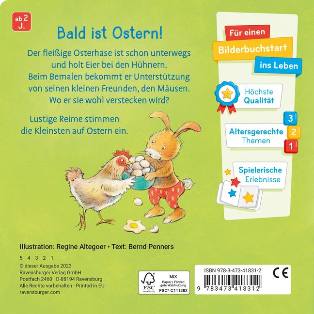 Bild: 9783473418312 | Mein liebstes Osterbuch | Bernd Penners | Buch | 16 S. | Deutsch