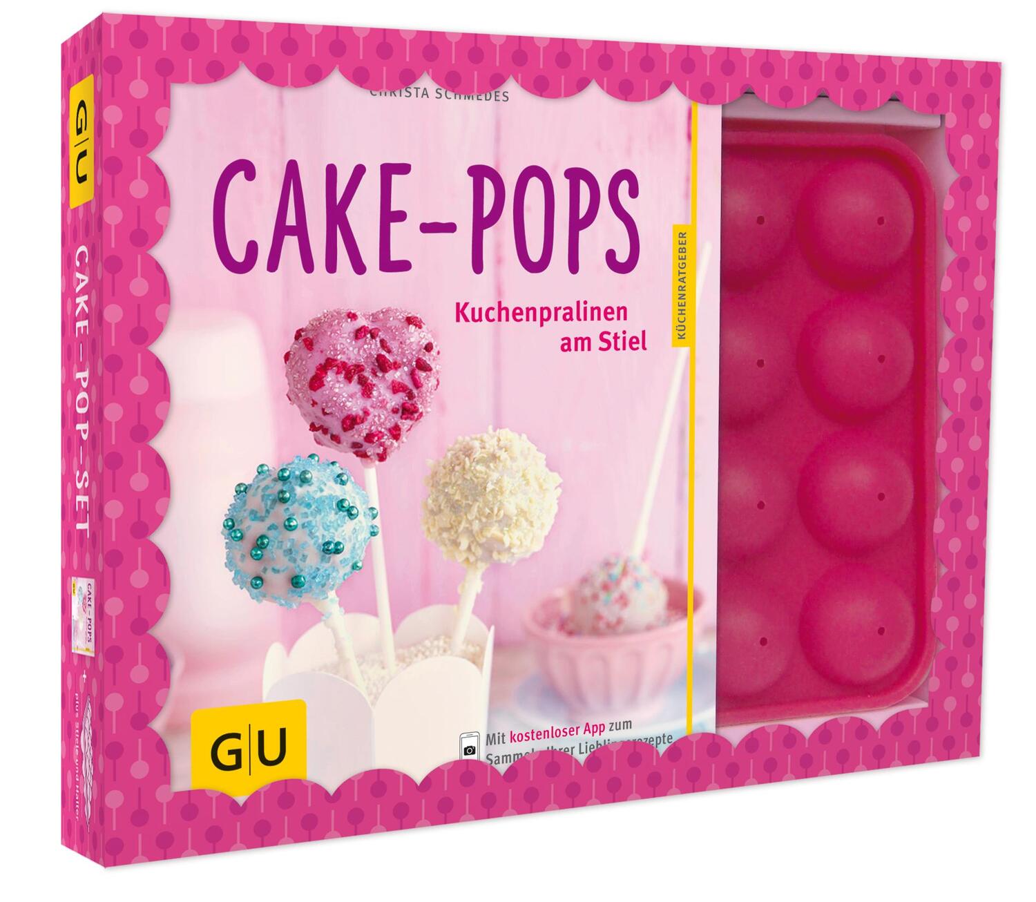 Cover: 9783833838774 | Cake-Pop-Set | Plus Cake-Pop-Backform (für 16 Cake-Pops) | Schmedes