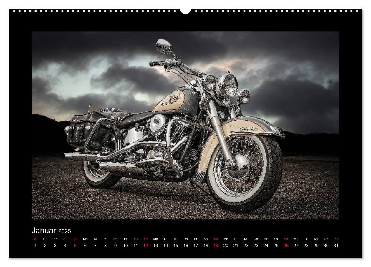 Bild: 9783435708505 | Motorrad-Träume ¿ Chopper und Custombikes (Wandkalender 2025 DIN A2...