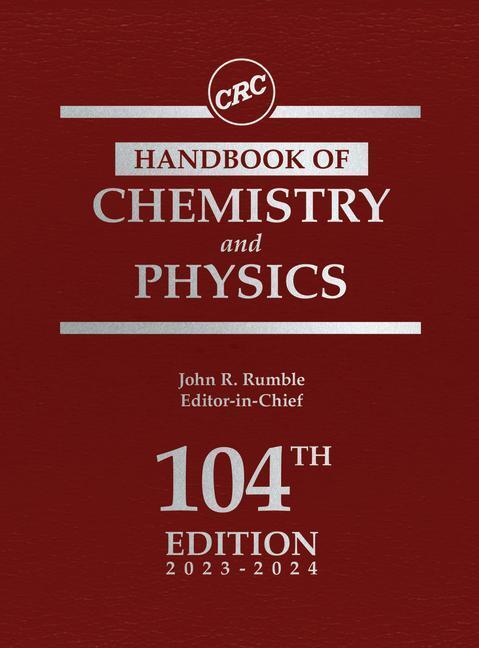 Cover: 9781032425207 | CRC Handbook of Chemistry and Physics | Buch | Englisch | 2023