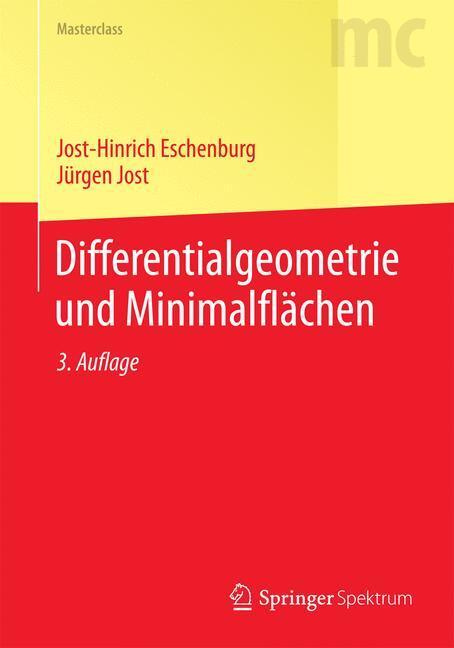 Cover: 9783642385216 | Differentialgeometrie und Minimalflächen | Eschenburg (u. a.) | Buch