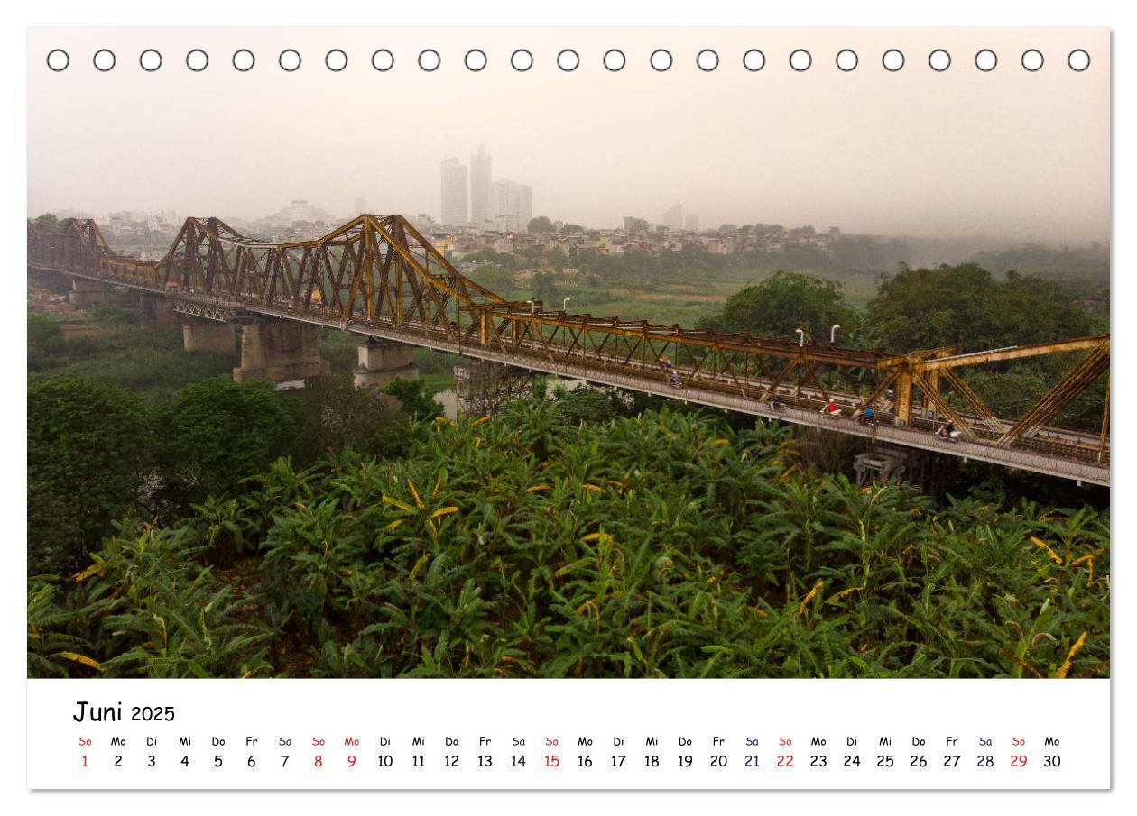 Bild: 9783435349784 | Vietnam aus der Luft (Tischkalender 2025 DIN A5 quer), CALVENDO...