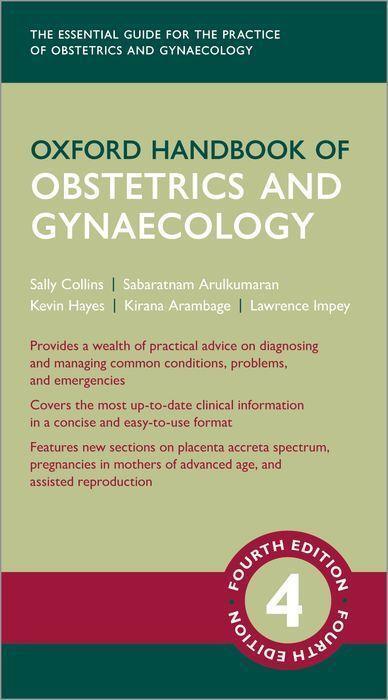 Cover: 9780198838678 | Oxford Handbook of Obstetrics and Gynaecology | Sally Collins (u. a.)