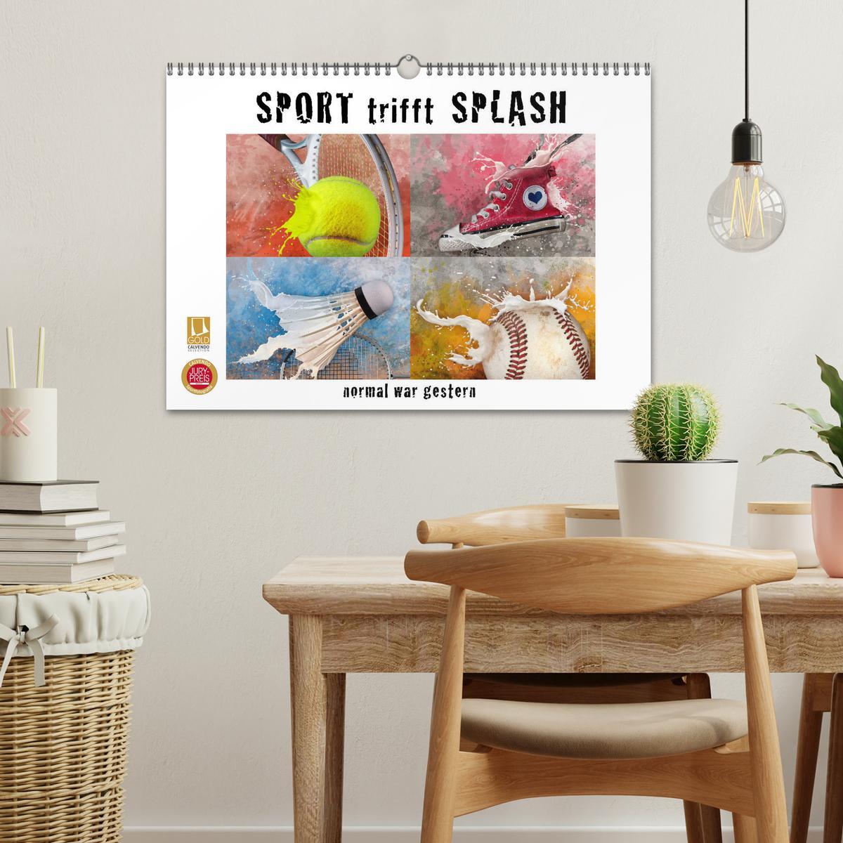 Bild: 9783435237319 | SPORT trifft SPLASH - normal war gestern (Wandkalender 2025 DIN A3...