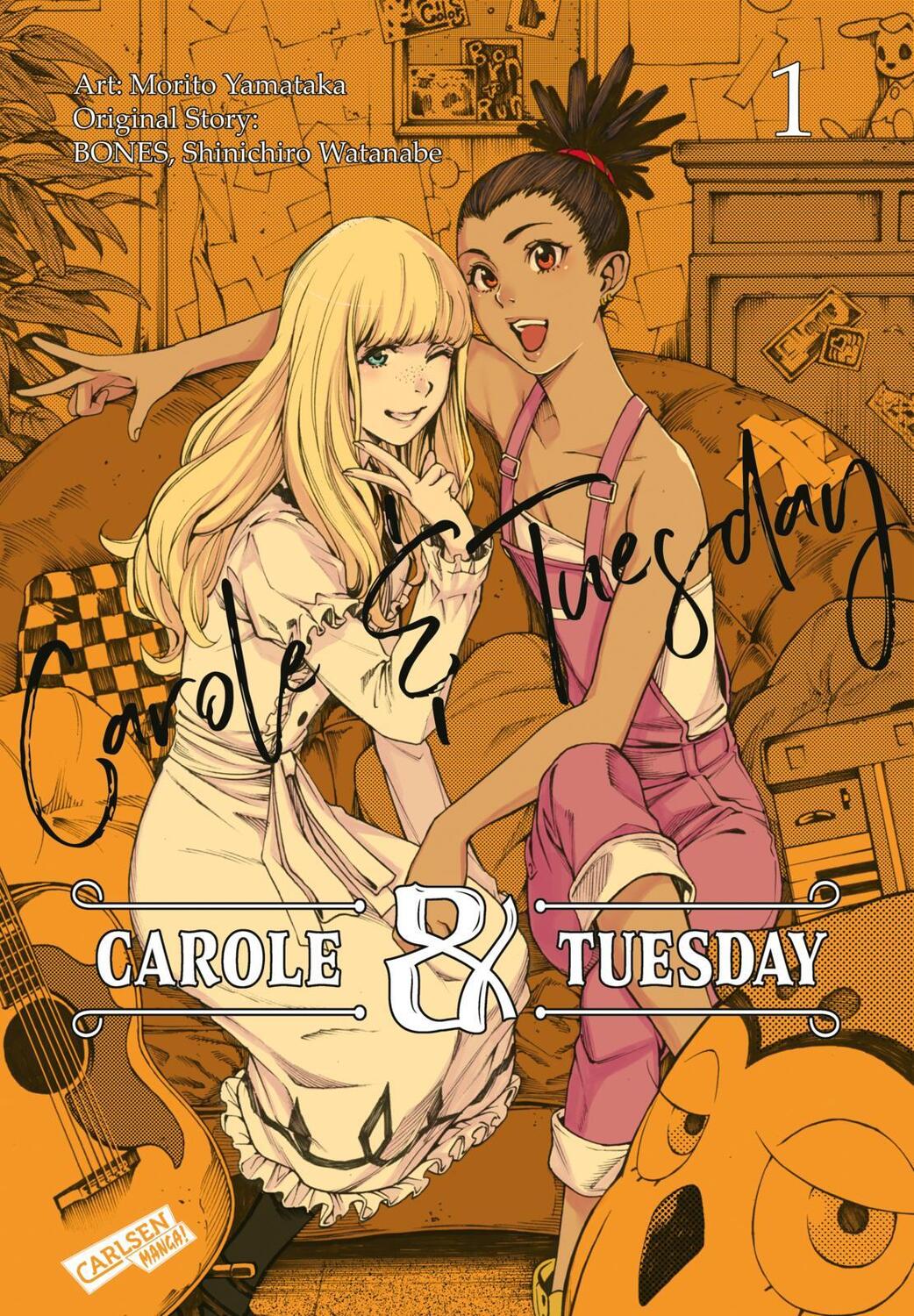 Cover: 9783551710949 | Carole und Tuesday 1 | Morito Yamataka (u. a.) | Taschenbuch | 180 S.