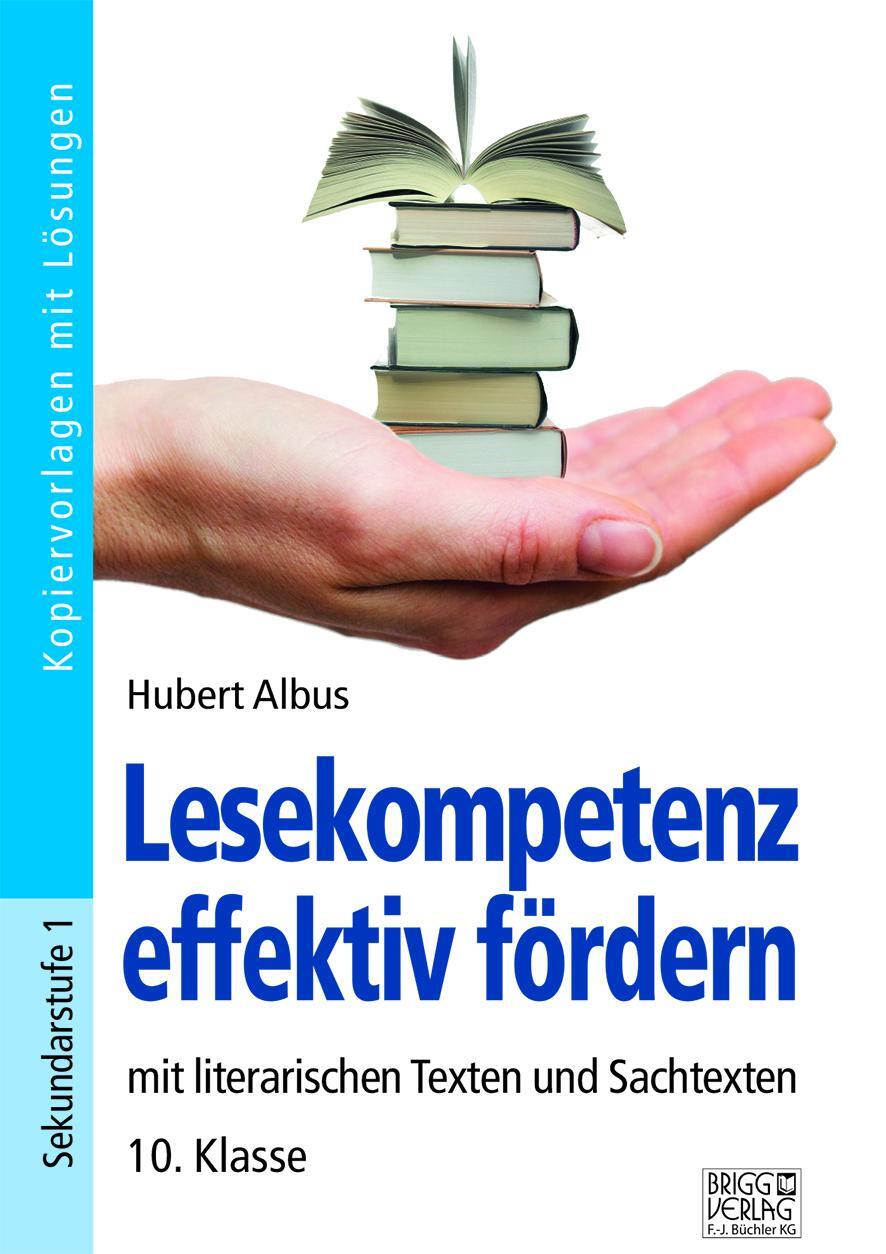 Cover: 9783956601767 | Lesekompetenz effektiv fördern - 10. Klasse | Hubert Albus | Buch