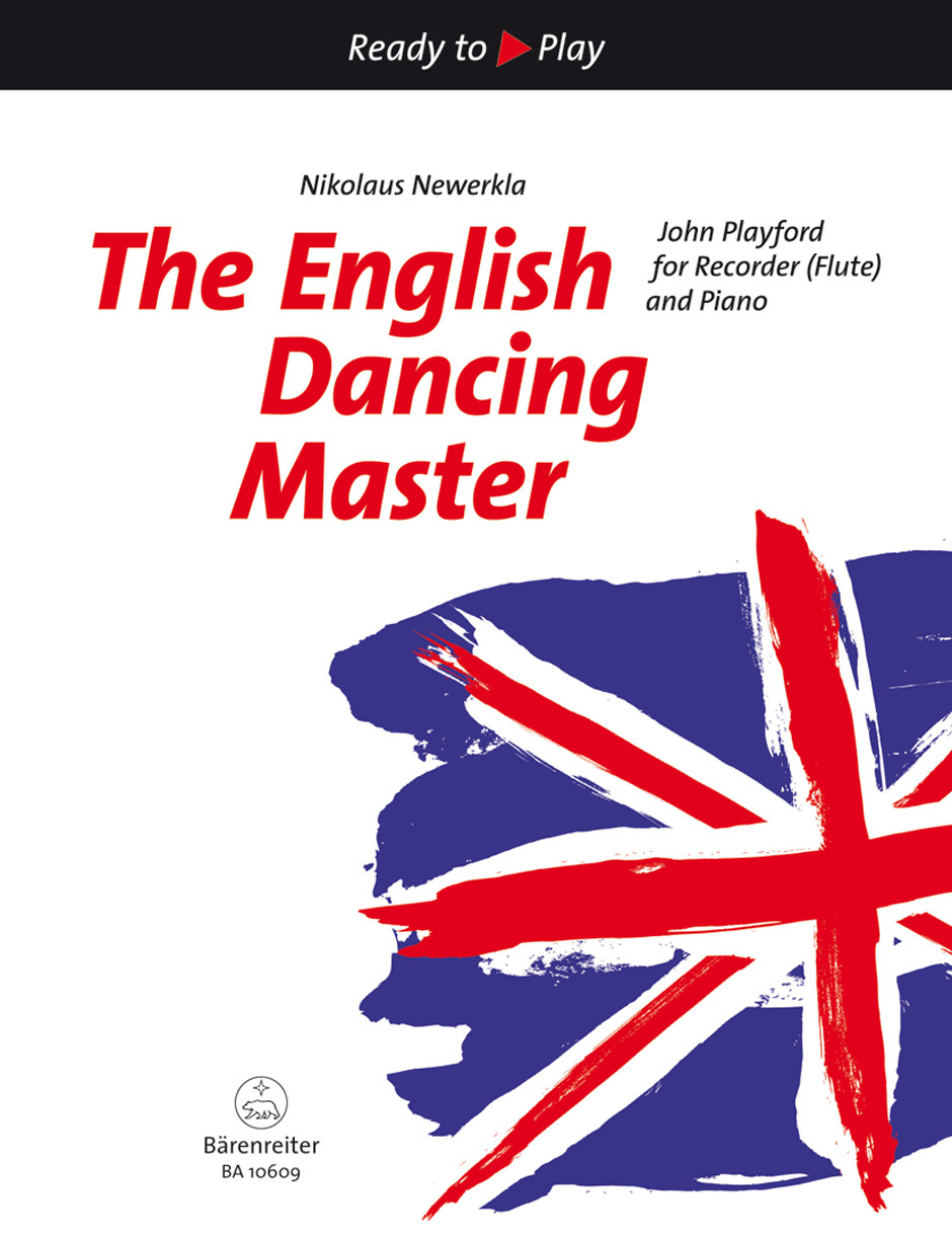 Cover: 9790006541966 | The English Dancing Master für Blockflöte (Flöte) und Klavier...