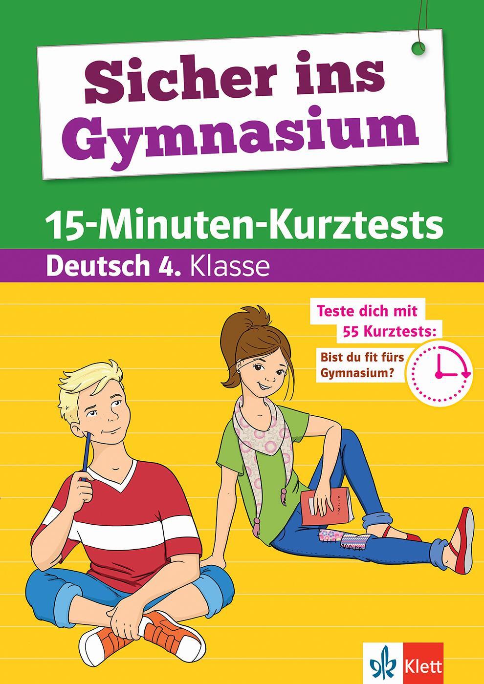 Cover: 9783129258699 | Sicher ins Gymnasium 15-Minuten-Kurztests Deutsch 4. Klasse | Buch
