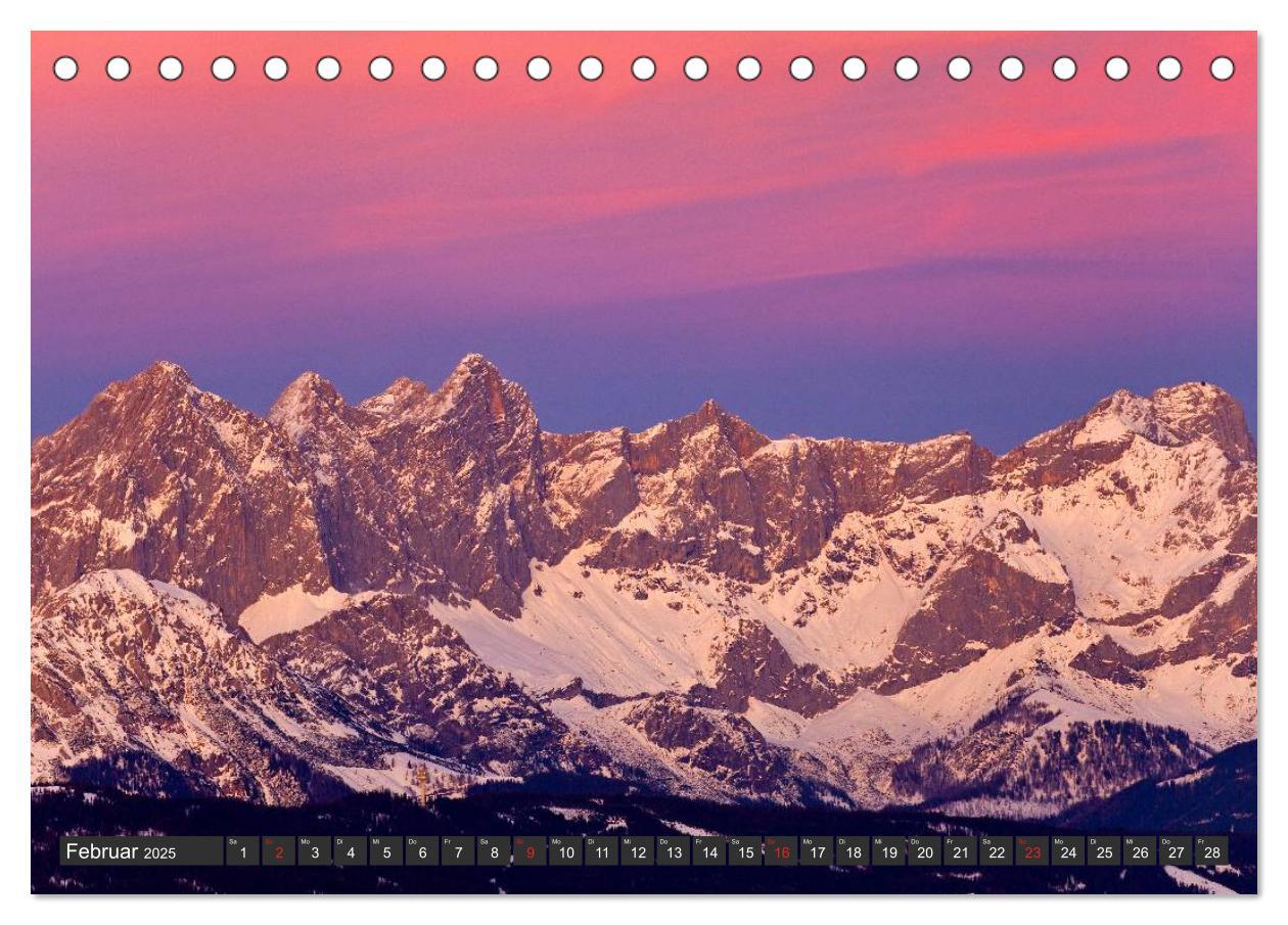 Bild: 9783435466054 | Der Hohe Dachstein (Tischkalender 2025 DIN A5 quer), CALVENDO...