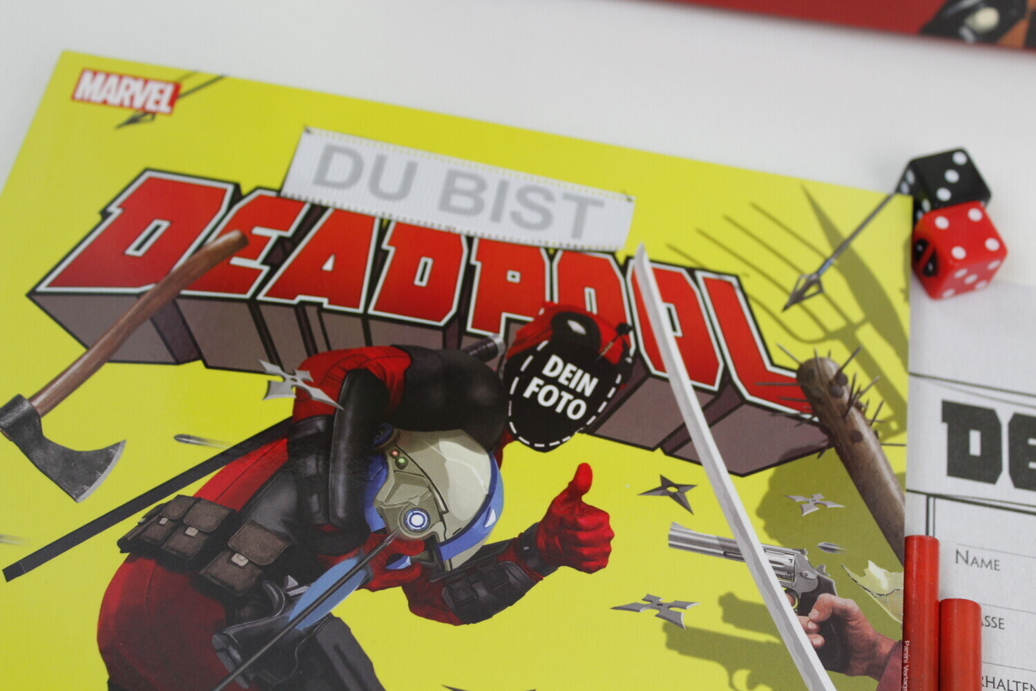 Bild: 9783741608964 | Du bist Deadpool - Der interaktive Spiele-Comic | Al Ewing (u. a.)