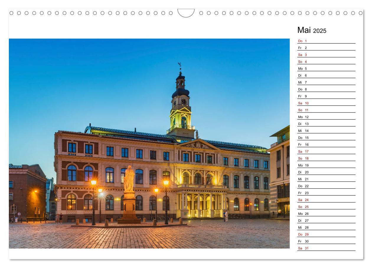 Bild: 9783435427413 | Ein Wochenende in Riga (Wandkalender 2025 DIN A3 quer), CALVENDO...