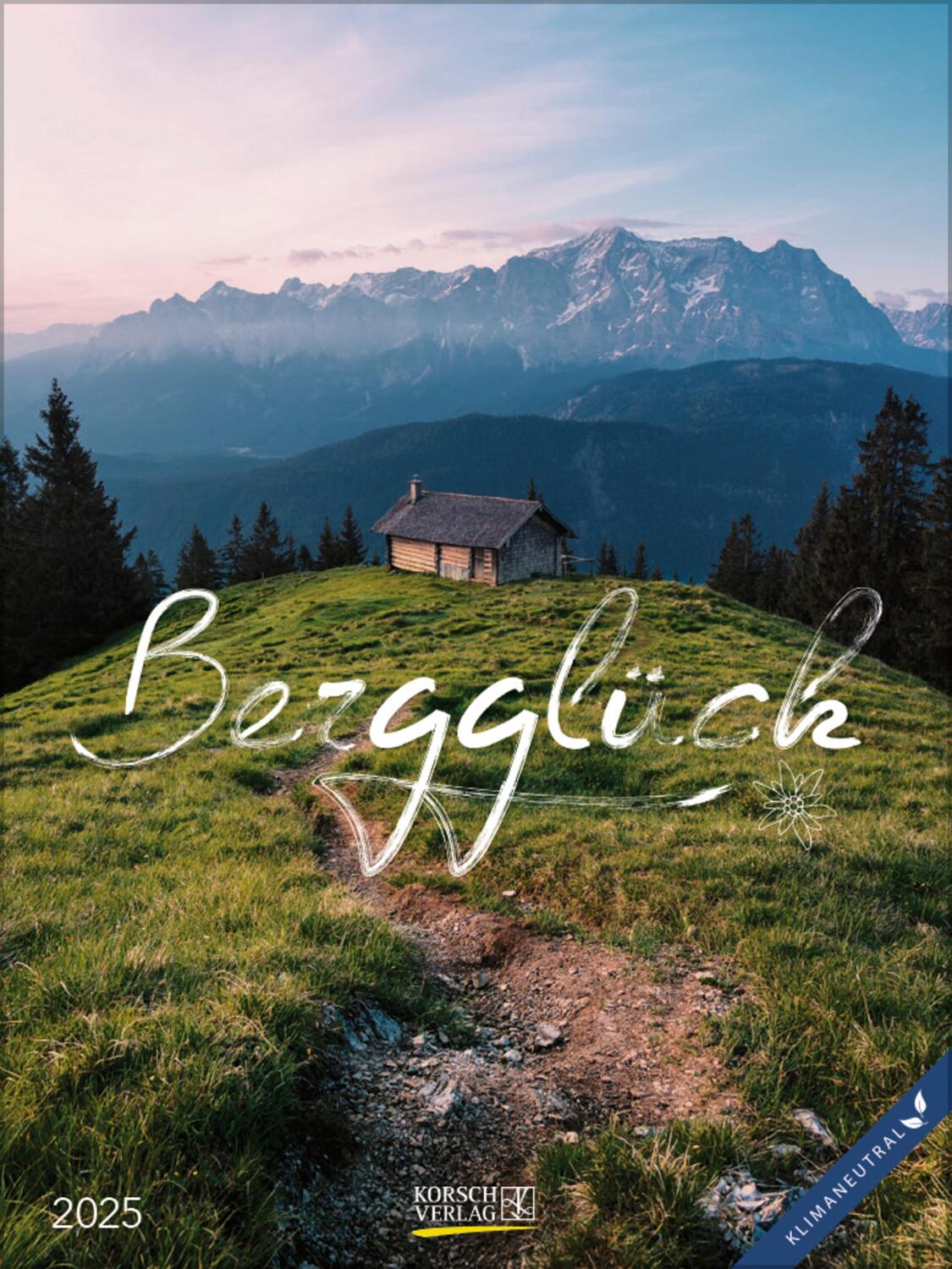 Cover: 9783731880486 | Wochenkalender Bergglück 2025 | Verlag Korsch | Kalender | 54 S.