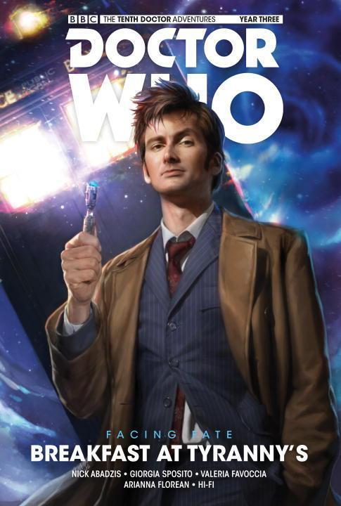 Cover: 9781785860911 | Doctor Who: The Tenth Doctor: Facing Fate Vol. 1: Breakfast at...