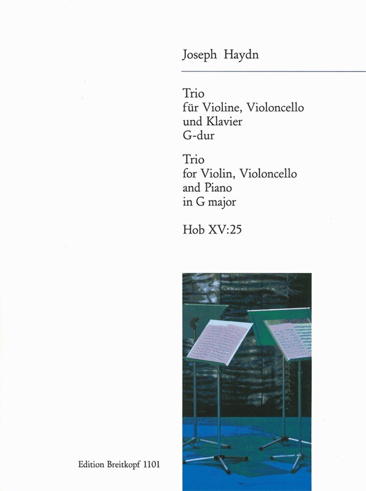 Cover: 9790004160381 | Klaviertrio 39 G-Dur Hob.XV:25 | Franz Joseph Haydn | Buch