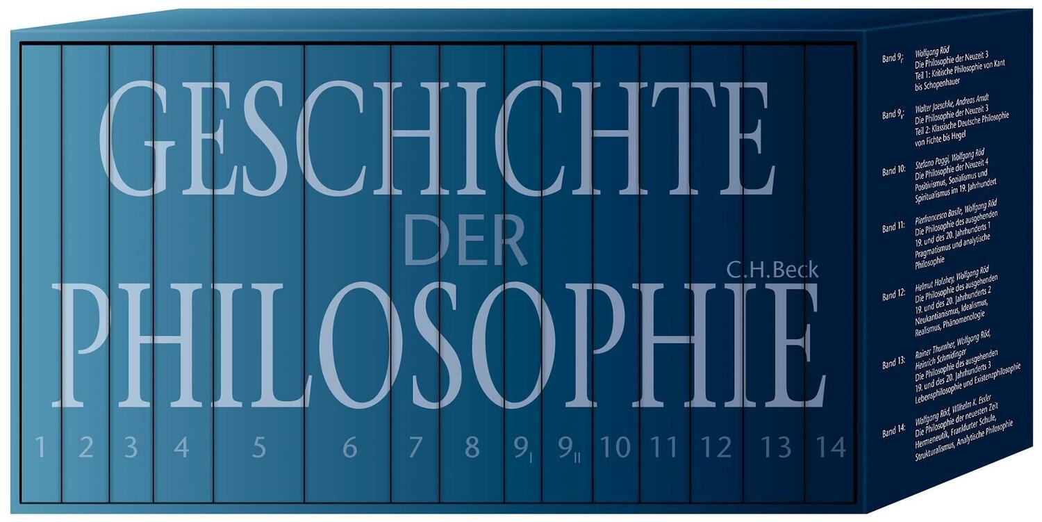 Cover: 9783406775819 | Geschichte der Philosophie Gesamtwerk | In 14 Bänden | Wolfgang Röd
